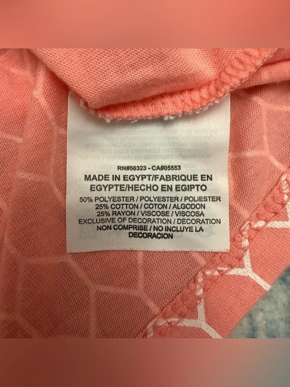 Nike athletic wear Girls' Pink Logo Tee size L